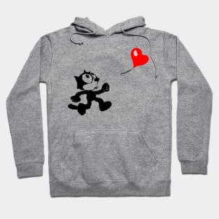 Banksy Balloon Cat Hoodie